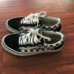 Checkered Vans